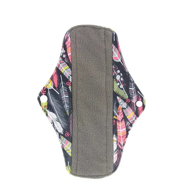hilloo-serviettes-lavables-plume-serviette-flux-normal-1-pc image 1