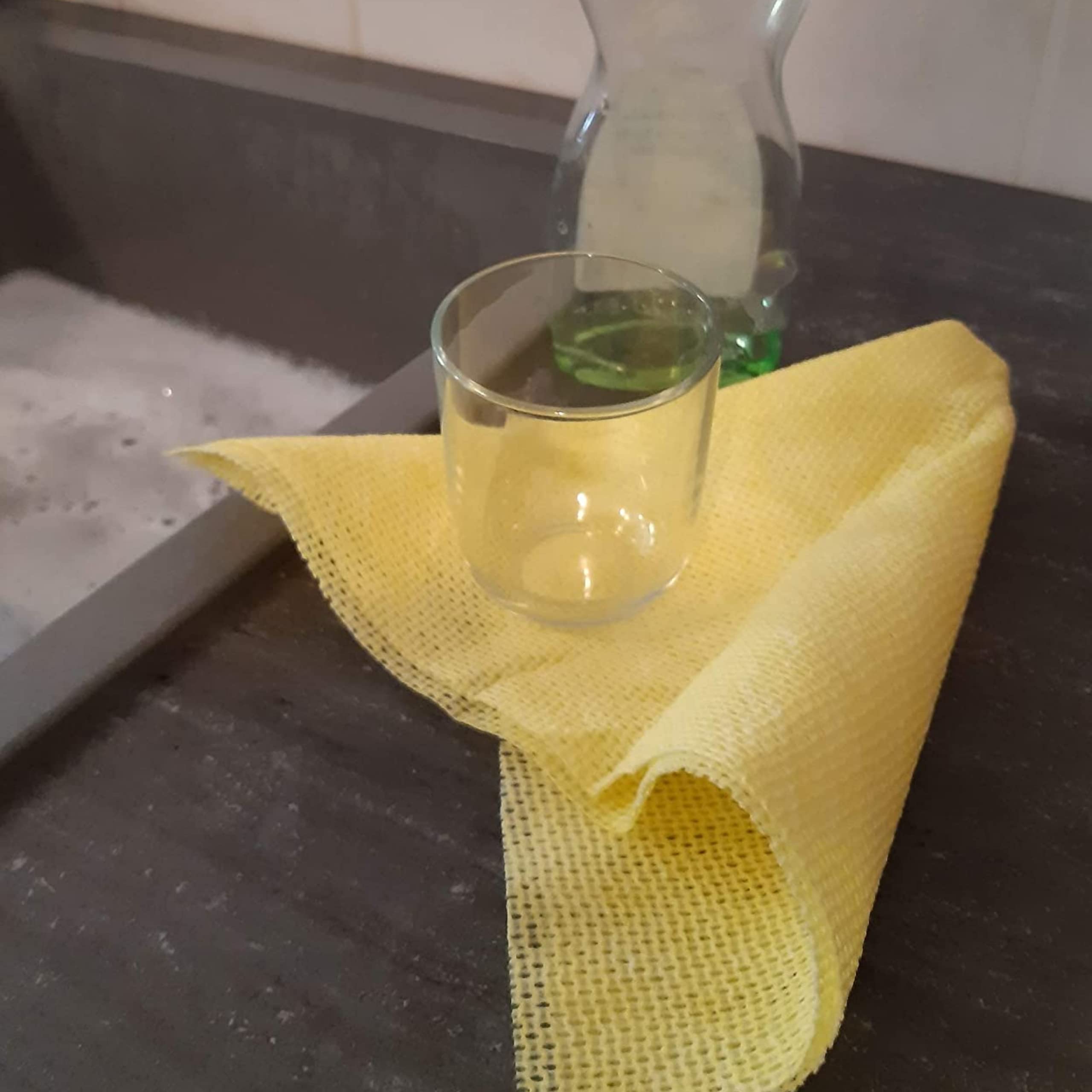 dstock60-lavettes-non-tiss-es-jaunes-50x35-cm-lot-de-10 image 5