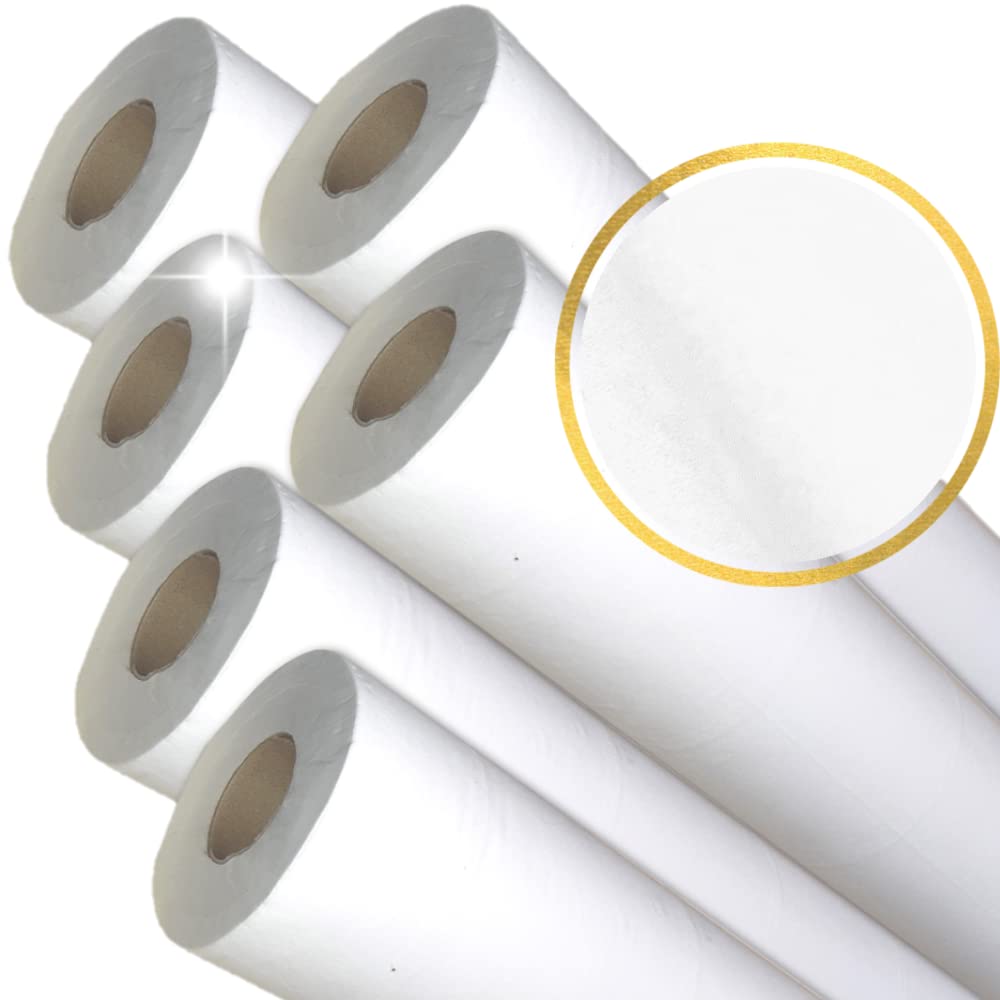 dstock60-draps-examen-lisse-blanc-60-cm-lot-6-rouleaux-135-formats image 1