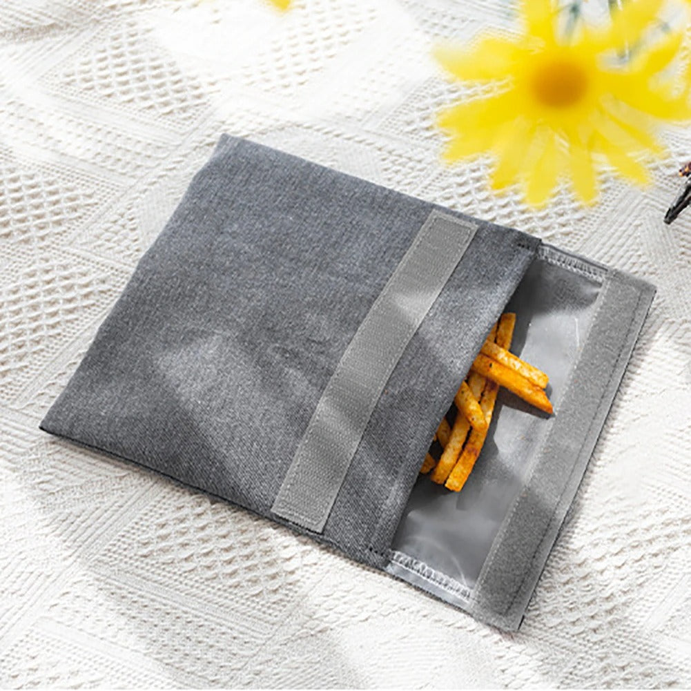 hilloo-petit-sac-cong-lation-r-utilisable-gris-18x18-cm image 3
