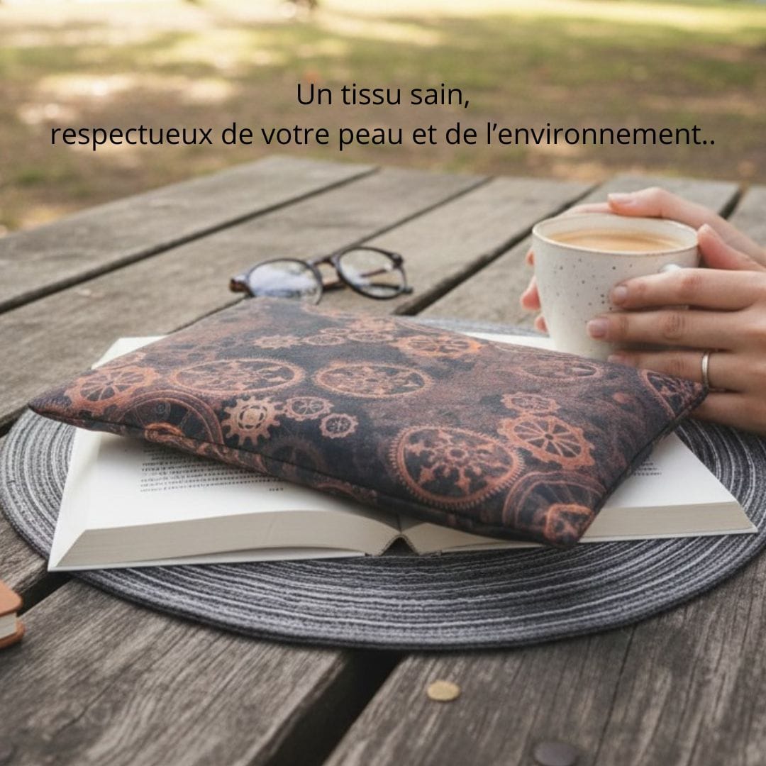 au-bonheur-de-petite-fleur-housse-livre-a5-steampunk-matelass-e-26x20 image 5