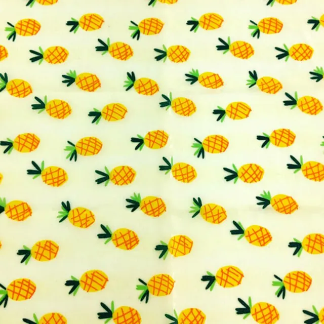 hilloo-emballage-cire-d-abeille-ananas-x3-bee-wrap-coton image 1