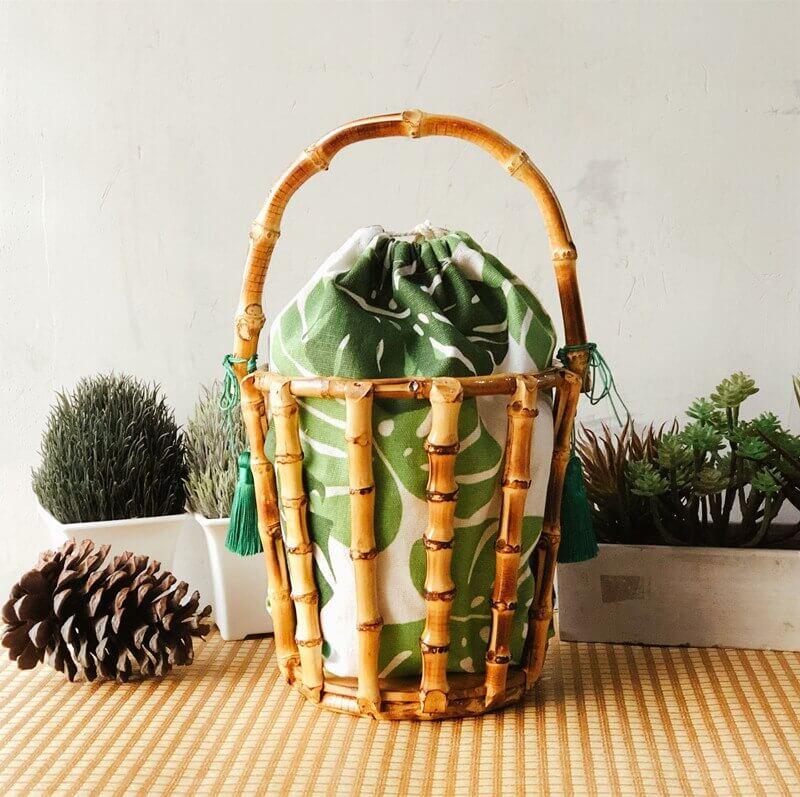 hilloo-sac-bambou-authentique-naturel-arrondi-pochette image 4