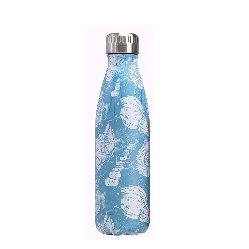 hilloo-bouteille-inox-coquillage-500-ml-isotherme image 1