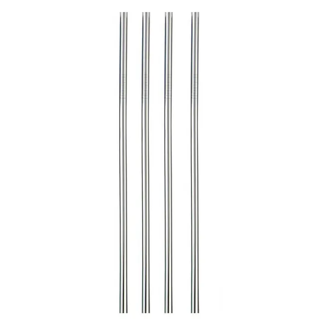 hilloo-pailles-inox-droites-paille-r-utilisable-lot-de-100-argent image 1