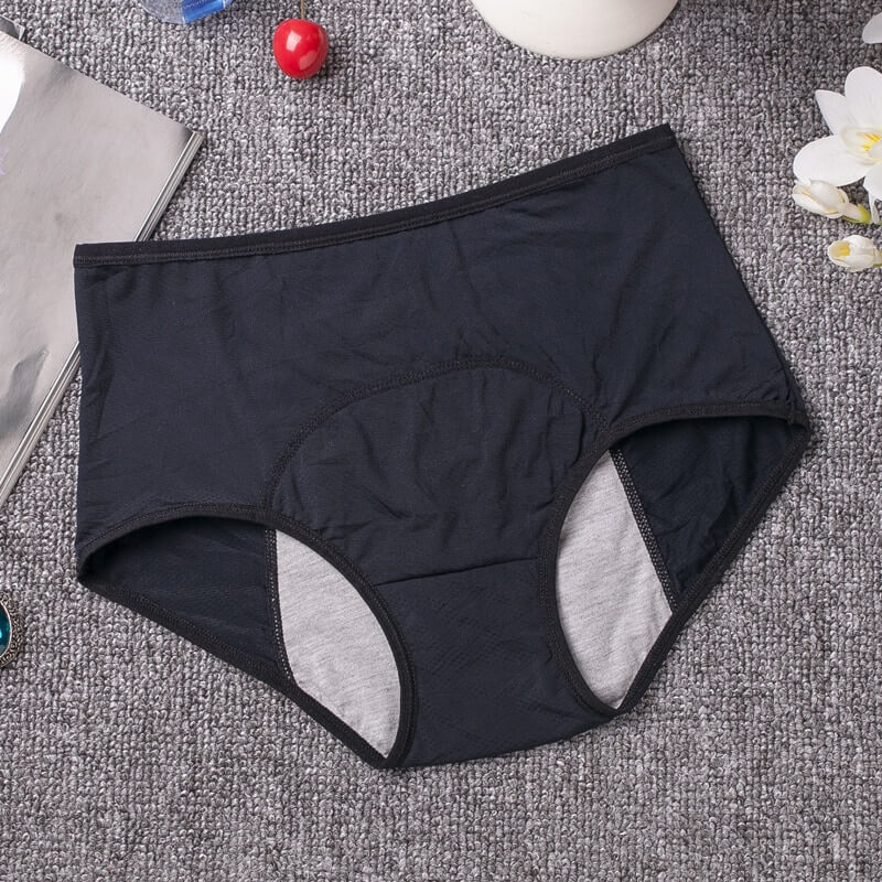 hilloo-culotte-menstruelle-shorty-nylon-noir-taille-40 image 5