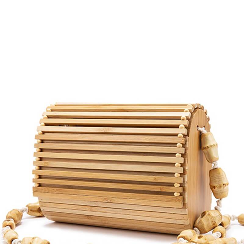 hilloo-sacs-bambou-anse-corde-sac-main-marron-clair-durable image 1