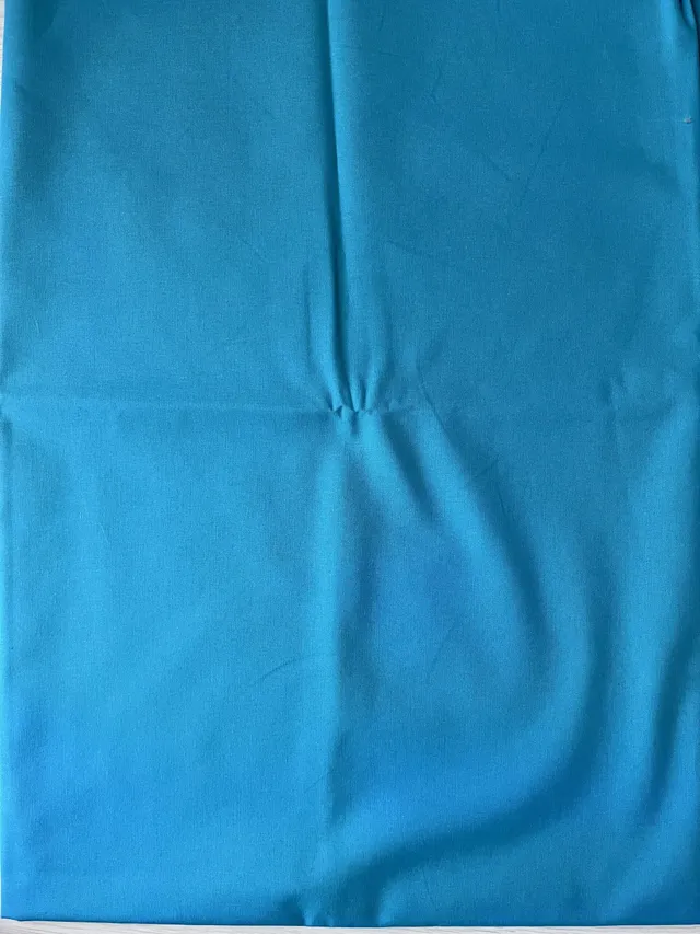 jane-couture-tissus-en-vente-uni-turquoise-tissu-coton-150-cm image 1
