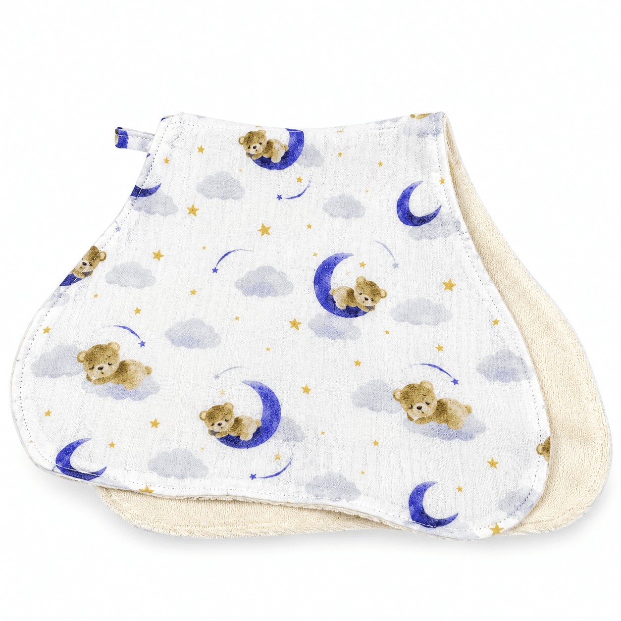 au-bonheur-de-petite-fleur-coin-des-b-b-s-bavoir-paule-b-b-coton-bio image 2