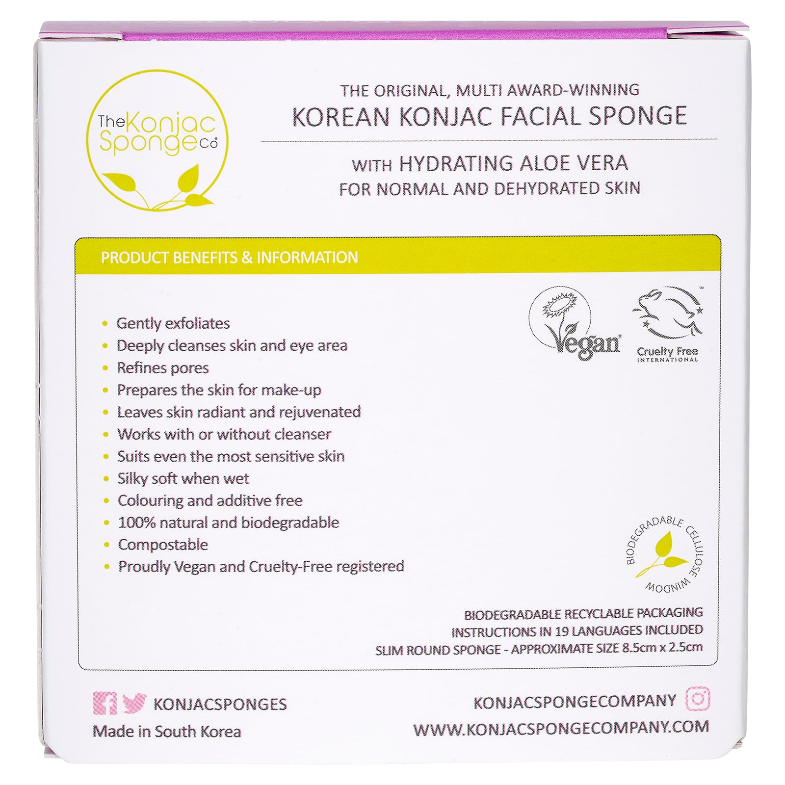 konjac-sponge-company-mandala-ponge-visage-aloe-vera image 5